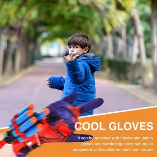 Guantes launcher para cosplay y niños
