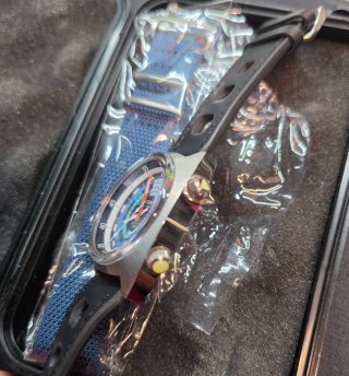 Reloj RSWC Challenger Deep Automático Azul