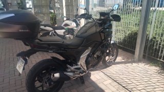Honda Moto Negra 673892067