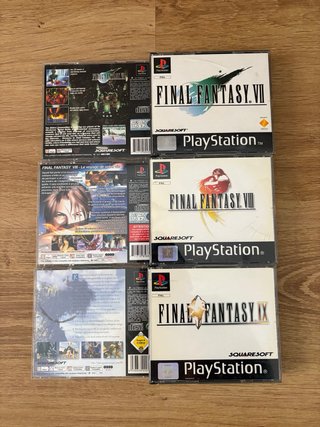 Collezione Completa Final Fantasy PS1