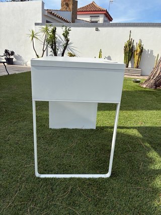 Mesa escritorio Micke Ikea blanca
