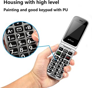 Artfone F30 4G telefono pieghevole per anziani