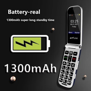 Artfone F30 4G telefono pieghevole per anziani