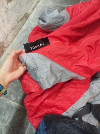 Mochila y saco dormir Forclaz