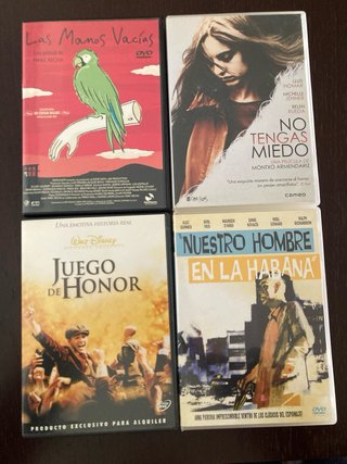 Cine independiente y de autor DVD 8€ unidad