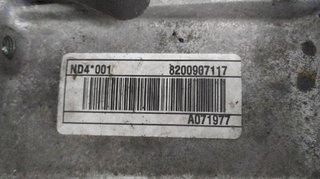 Caja cambios renault 265397 nd4001 megane iii bose