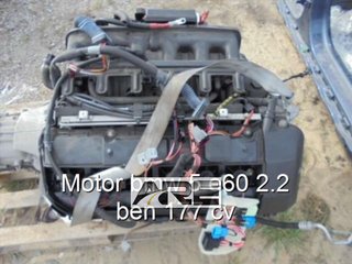 motor 2.2 gasolina m54b22 BMW E60 170cv eq