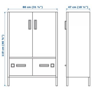Armario Metálico Ikea Verde Oscuro