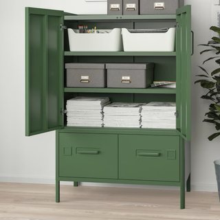 Armario Metálico Ikea Verde Oscuro