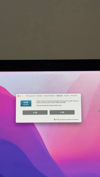 iMac 21.5 Plata/Blanco en perfecto estado.