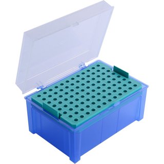 Neolab caja vacía pipetas polipropileno azul
