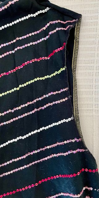 Top/Chaleco Custo rayas multicolor