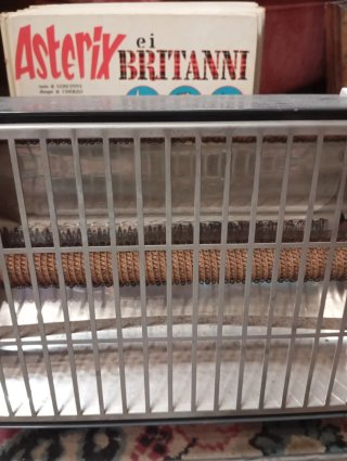 Stufa elettrica vintage