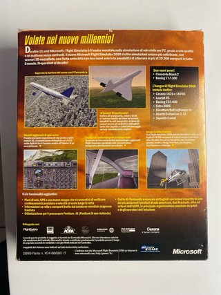 Microsoft Flight Simulator 2000 Bundle PC  CD-Rom