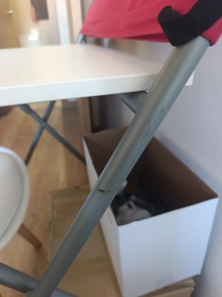 Escritorio de estudio plegable con organizador