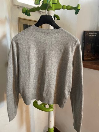 Cardigan Grigio Mango Tg S