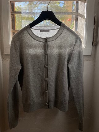 Cardigan Grigio Mango Tg S