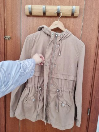 Parka H&M Divided Talla M Algodón