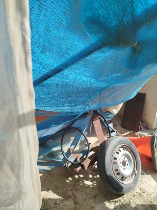 Paraguas Recolector de Almendras