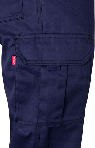 Pantalón multibolsillos cómodo para trabajo