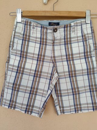 Pantalón corto Mayoral cuadros, T.5 años