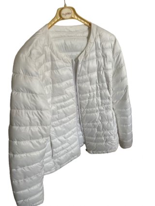 Giubbino leggero donna bianco
