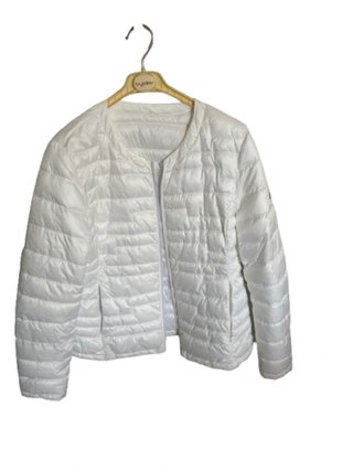 Giubbino leggero donna bianco