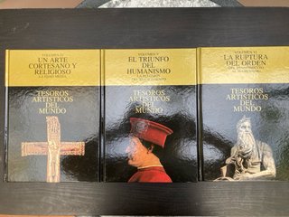 10. Libros de tesoros artísticos del mundo.