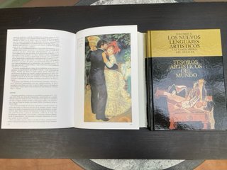10. Libros de tesoros artísticos del mundo.