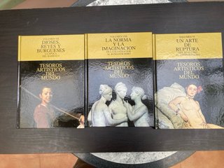 10. Libros de tesoros artísticos del mundo.