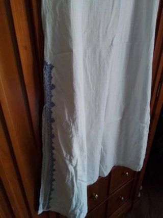 Vestido Anokhi blanco talla única