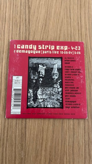 Urban Dance Squad CD Single Candy Strip Exp. 1994