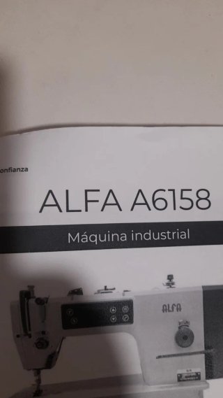 Máquina Coser Industrial Alfa A6158