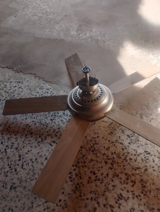 Ventilador de techo con luz y mando
