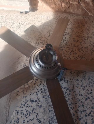 Ventilador de techo con luz y mando
