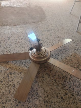Ventilador de techo con luz y mando