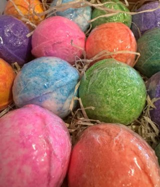 Caja de bombas de baño Natural Bath Bombs