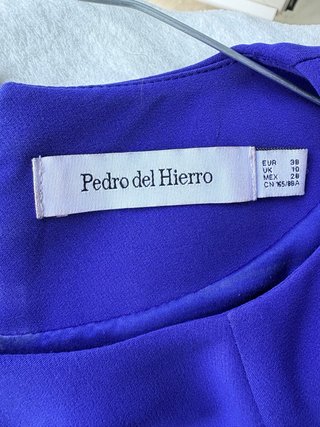 Vestido azul Pedro del Hierro