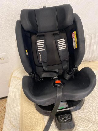 Silla Coche Infantil RooMeye ISOFIX Negra
