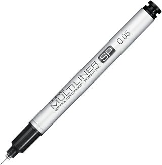 COPIC bolígrafo aluminio punta fina impermeable