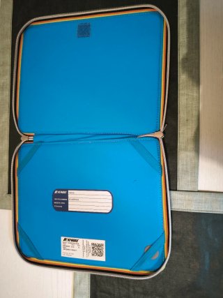 Custodia porta tablet K-Way blu