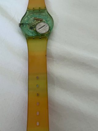 Reloj Swatch Multicolor Rayas