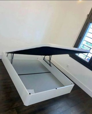 Cama Canapé Abatible Blanca