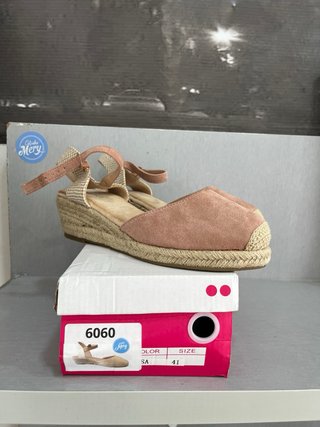 Sandalias cuña 4cm Talla 41 Rosa nuevas