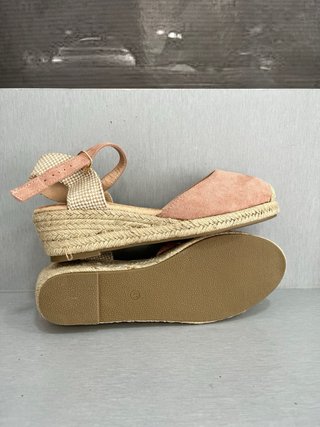 Sandalias cuña 4cm Talla 41 Rosa nuevas