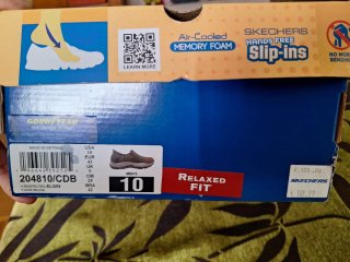 Skechers Talla 43 Marrón/Gris