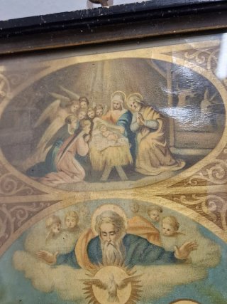 Oleografia Sacra Famiglia 1892
