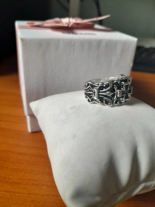 Anello uomo con croce