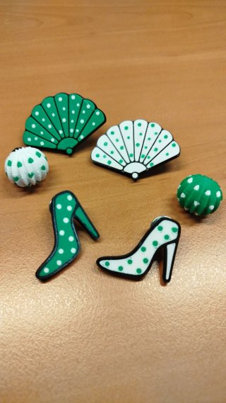 Pins para feria y romerías
