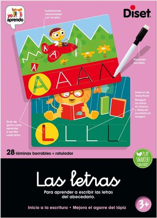 Diset juego educativo escritura abecedario niños